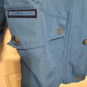 Lauren Ralph Lauren Light Blue Utility Jacket